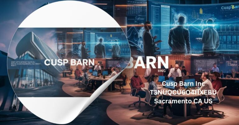 Cusp Barn Inc T3NUQCU6O4HXEBU Sacramento CA US – A Deep Dive into Its Operations and Impact on the Business Landscape